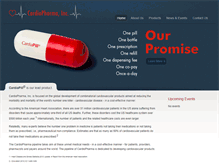 Tablet Screenshot of cardio-pharma.com